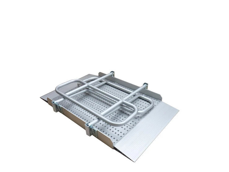 Aluminium-Baustellensteg Grabenbrücke – Ansicht 2