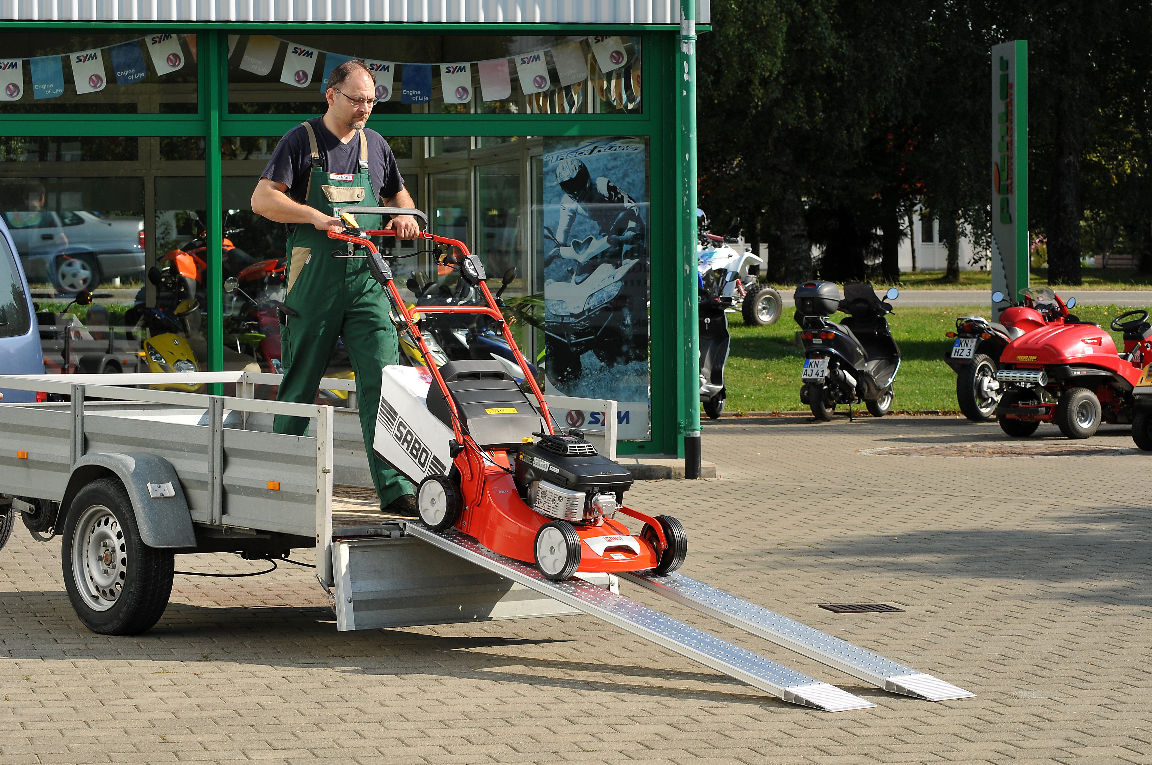 Aluminium-Verladeschiene AOH bis 1.000 kg – Ansicht 3