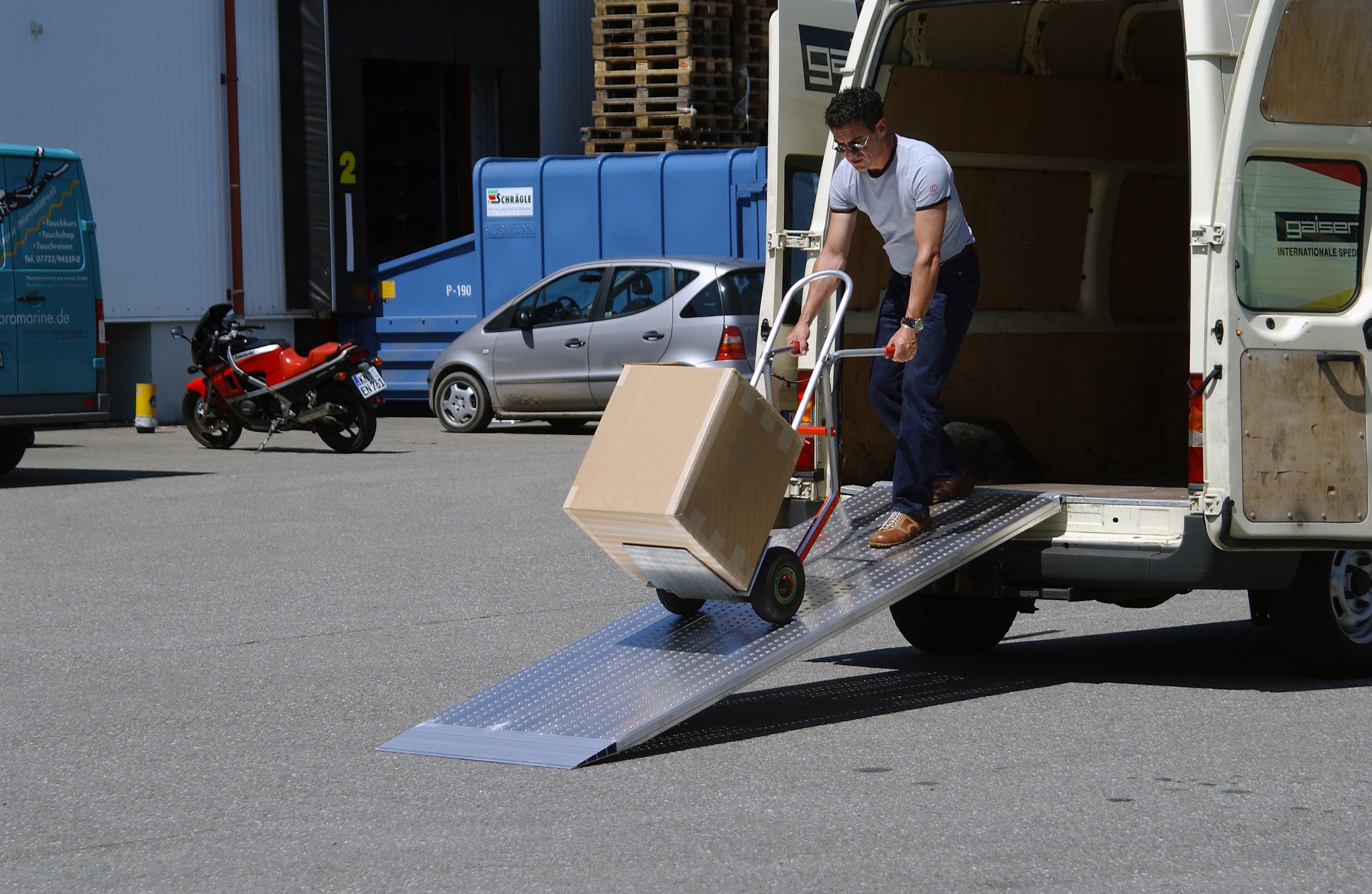 Aluminium-Verladeschiene AOS bis 2.300 kg – Ansicht 4
